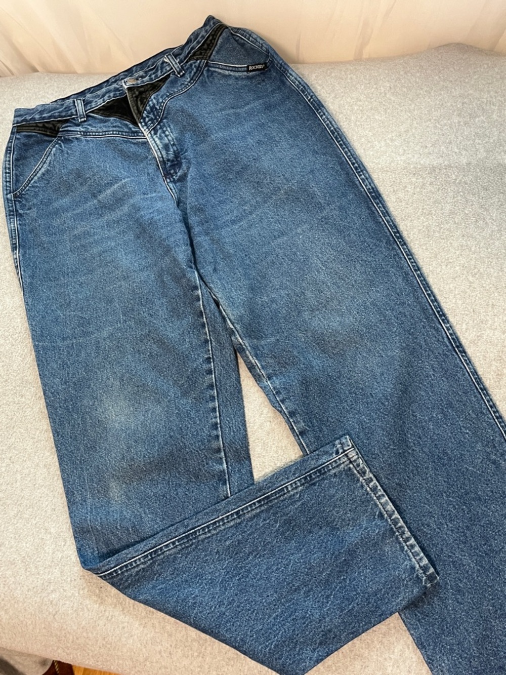 Rockies High Rise Women's Jeans - Dark Blue Wash